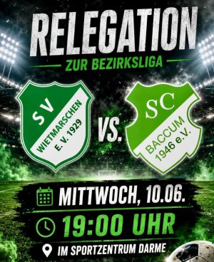 Relegation 2026 Wietmarschen-Baccum, SC Baccum 1946 e.V.
