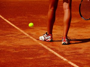 Tennisspiel